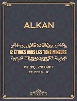 12 études dans les tons mineurs (Op. 39): Volume II (Études
